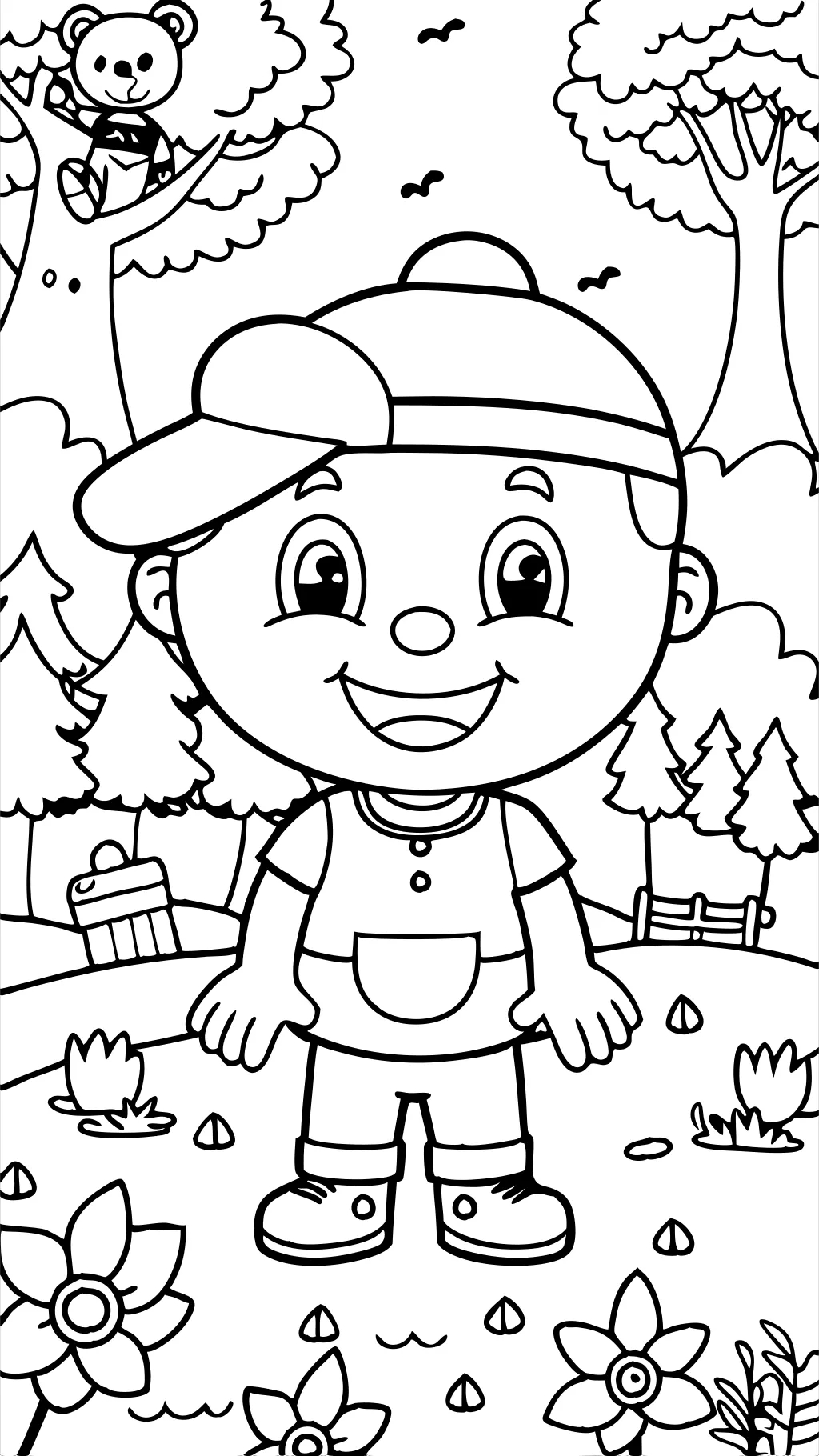 Danny Go Coloring Page